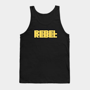 Rebel Rebel, mustard Tank Top